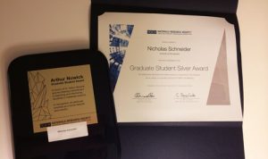 Nicholas Schneider MRS Awards